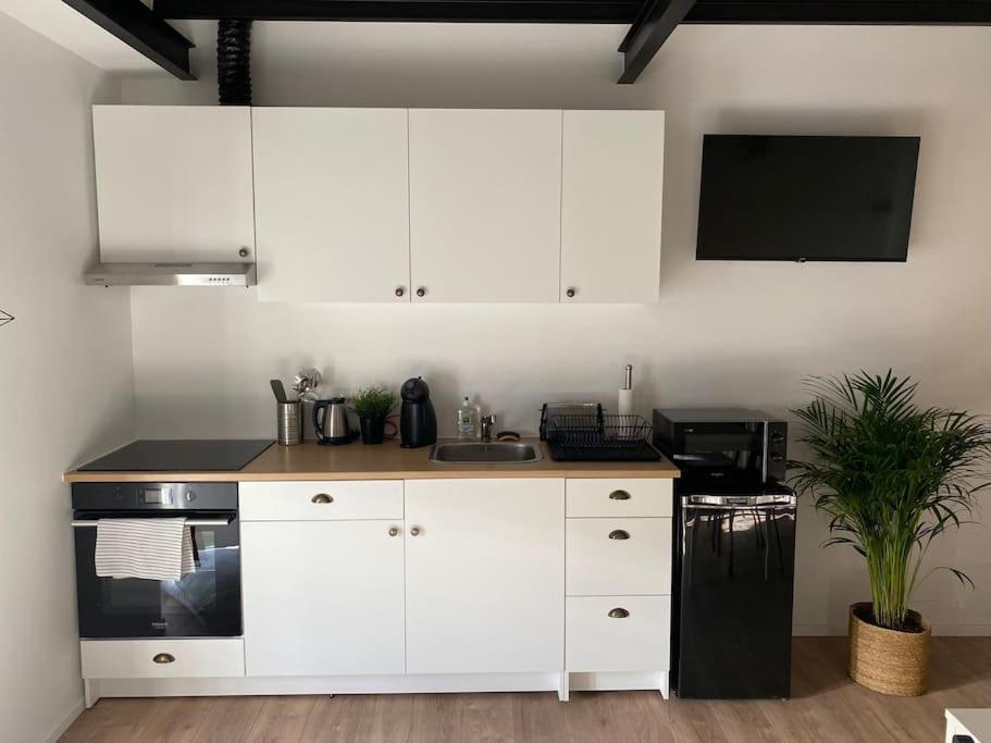 Appart Renove En Duplex Avec Terrasse Et Garage Bouleurs Buitenkant foto